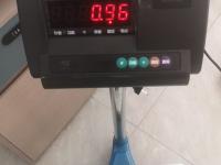 黑色秤数据输出设置上海耀华A12+E秤对接erp